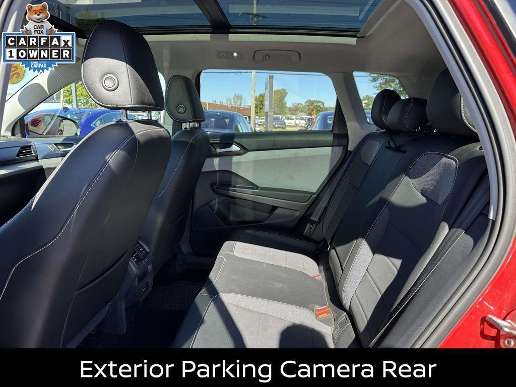 used 2022 Volkswagen Taos car, priced at $18,000