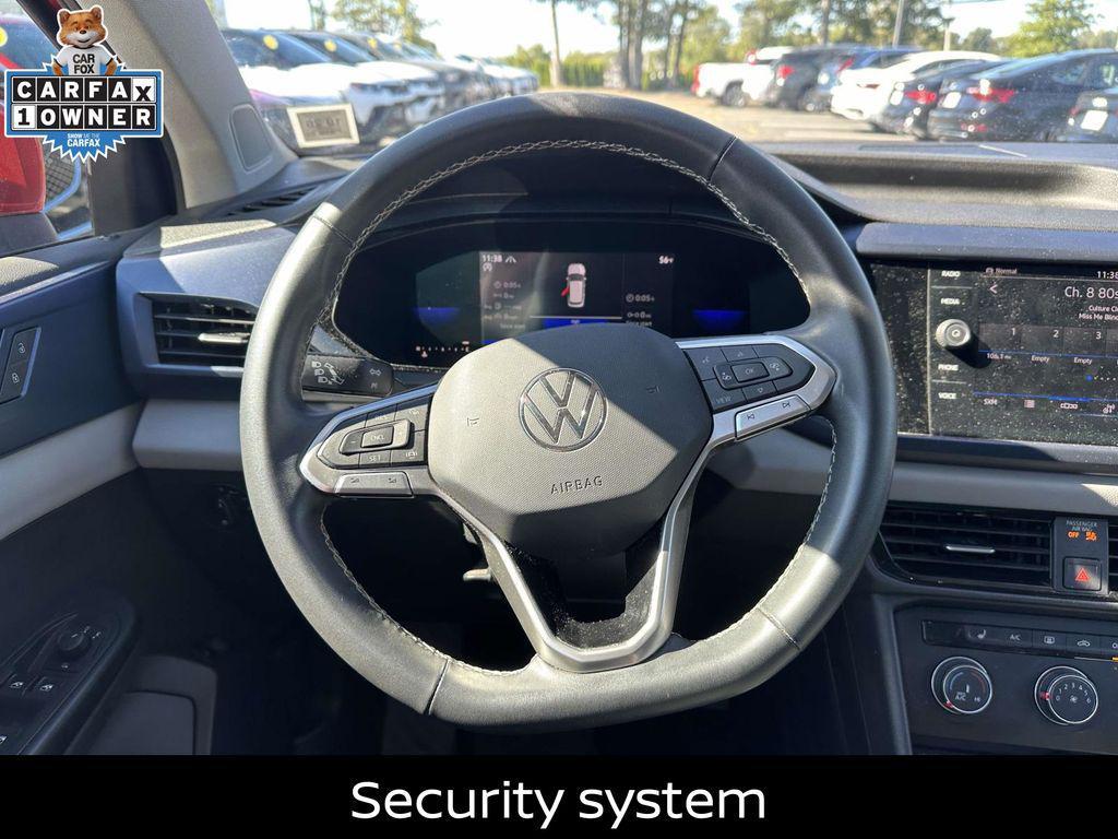 used 2022 Volkswagen Taos car, priced at $18,000