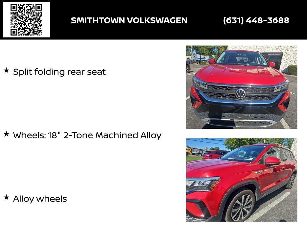 used 2022 Volkswagen Taos car, priced at $19,000