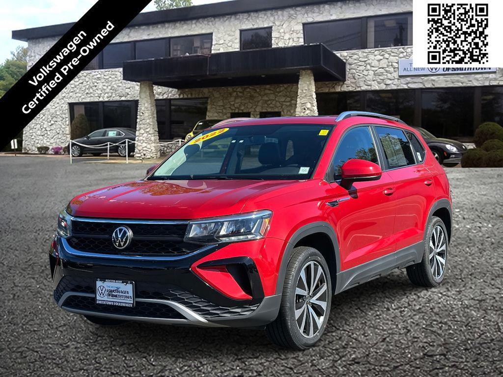 used 2022 Volkswagen Taos car, priced at $17,000