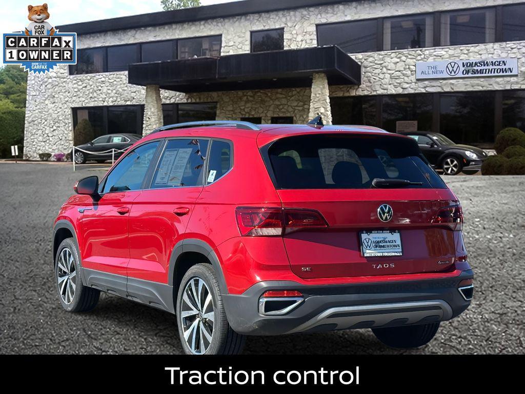 used 2022 Volkswagen Taos car, priced at $18,000