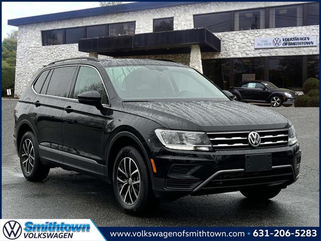 used 2021 Volkswagen Tiguan car, priced at $17,395