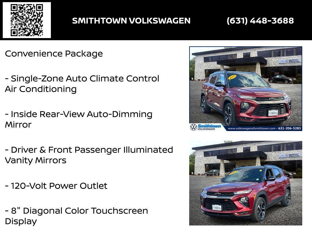 used 2023 Chevrolet TrailBlazer car, priced at $18,598