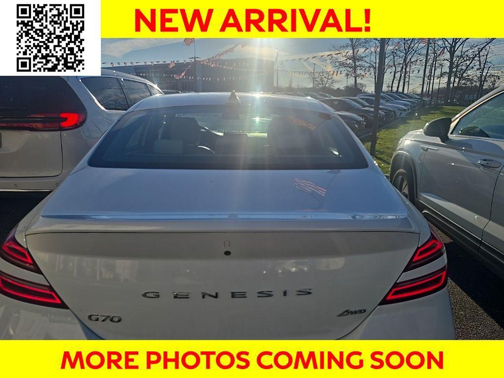 used 2024 Genesis G70 car, priced at $25,900