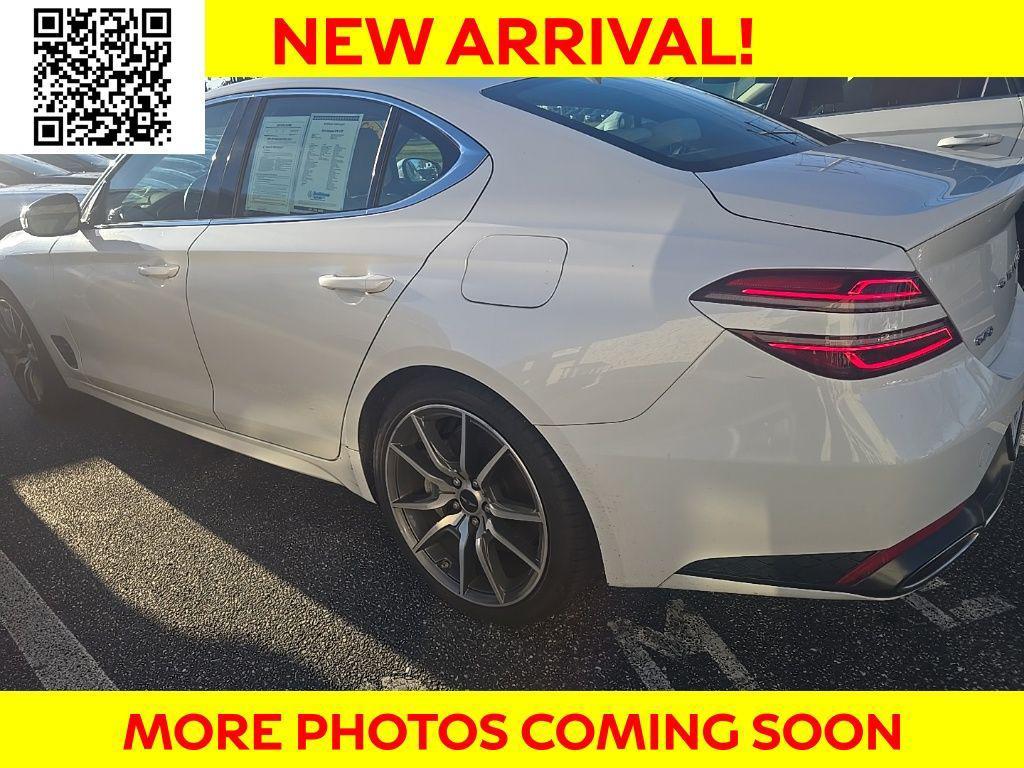used 2024 Genesis G70 car, priced at $25,900