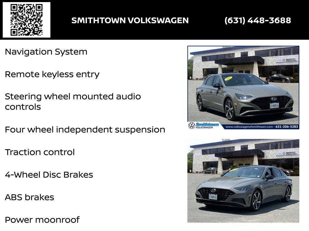 used 2022 Hyundai Sonata car, priced at $18,000