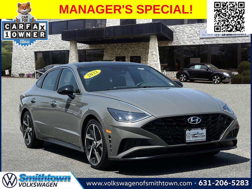 used 2022 Hyundai Sonata car, priced at $18,000