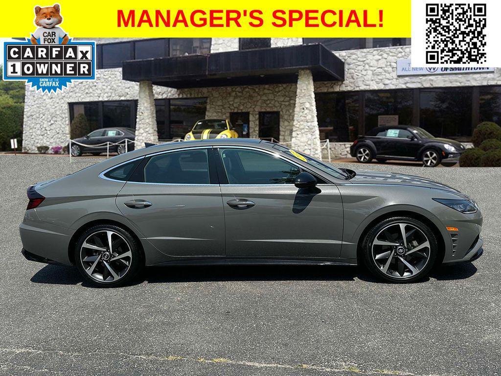 used 2022 Hyundai Sonata car, priced at $18,000
