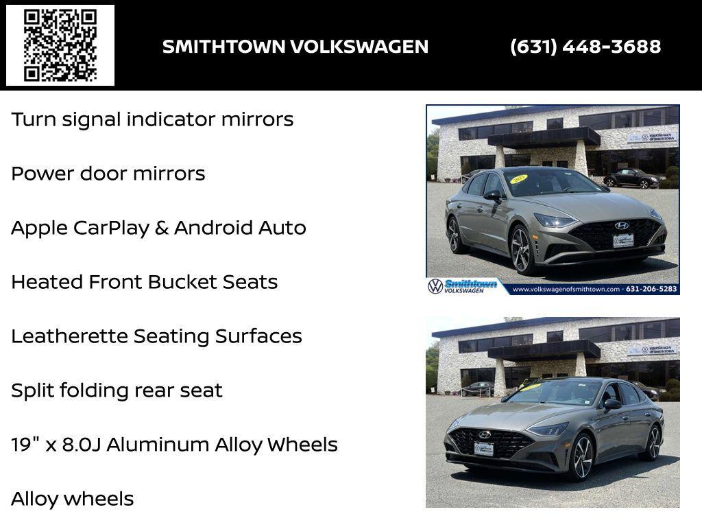 used 2022 Hyundai Sonata car, priced at $18,000