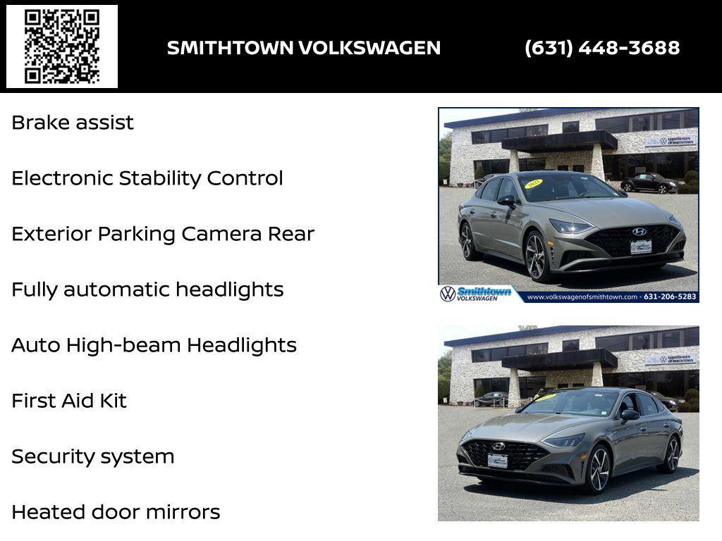 used 2022 Hyundai Sonata car, priced at $18,000