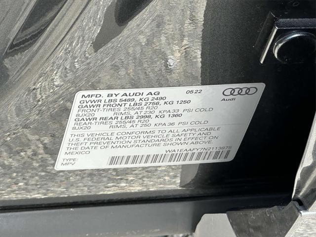 used 2022 Audi Q5 car, priced at $25,995