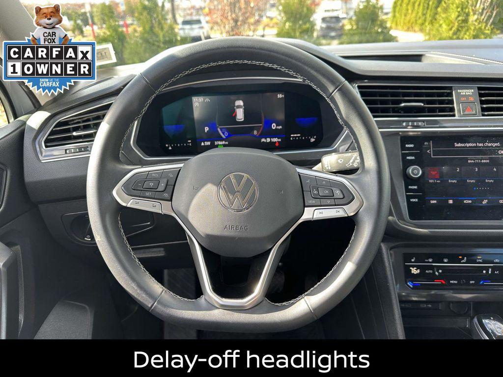 used 2022 Volkswagen Tiguan car, priced at $19,400