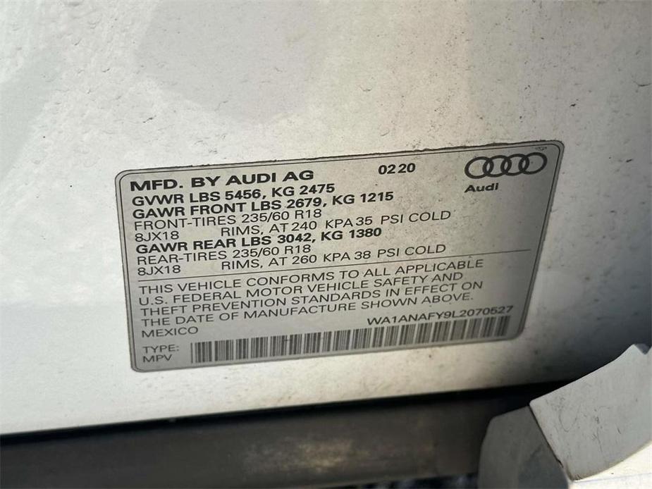 used 2020 Audi Q5 car, priced at $23,955