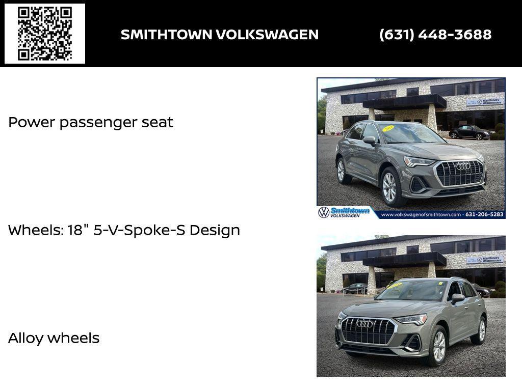 used 2024 Audi Q3 car, priced at $23,850