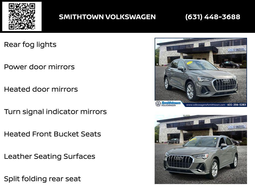 used 2024 Audi Q3 car, priced at $23,850