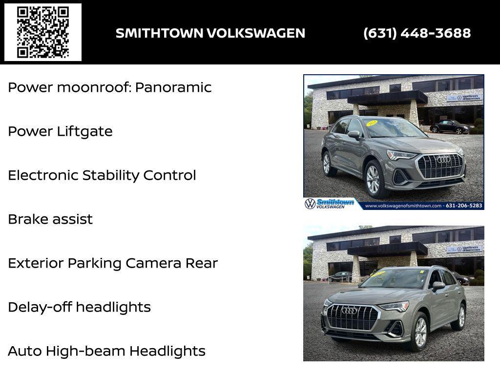 used 2024 Audi Q3 car, priced at $23,850