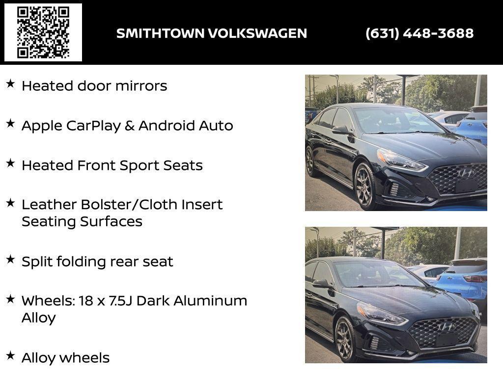 used 2018 Hyundai Sonata car, priced at $11,600