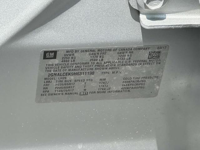 used 2017 Chevrolet Equinox car, priced at $8,495