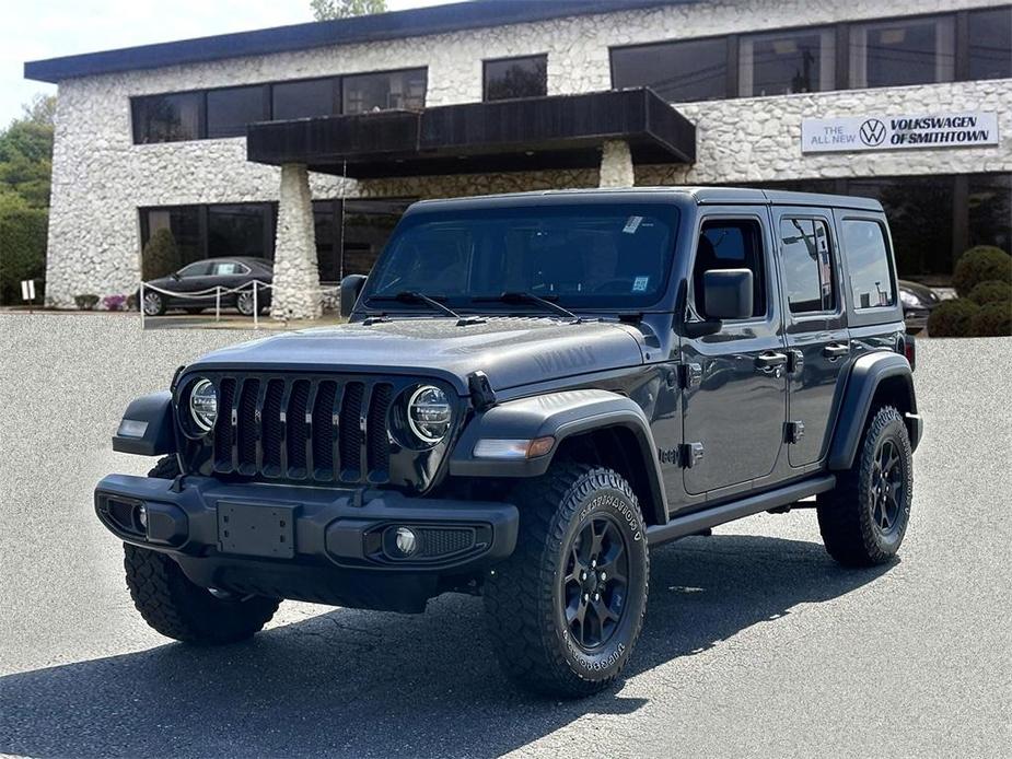 used 2021 Jeep Wrangler Unlimited car, priced at $29,395