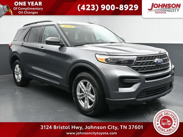 used 2021 Ford Explorer car, priced at $29,897