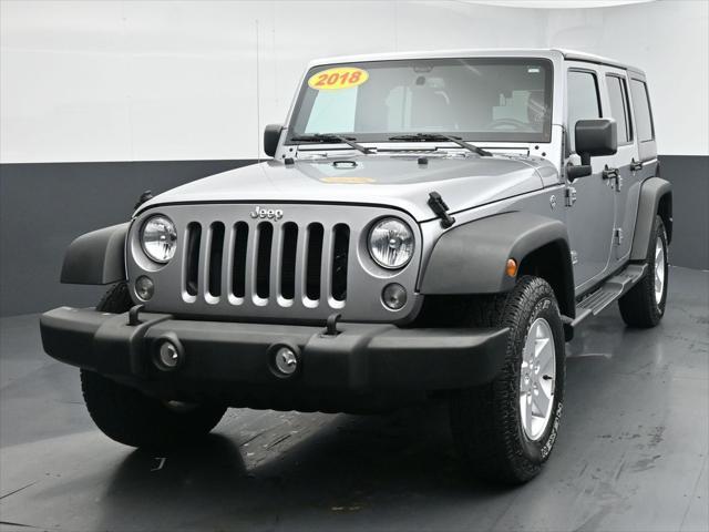 used 2018 Jeep Wrangler JK Unlimited car, priced at $24,865