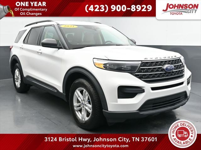 used 2021 Ford Explorer car, priced at $25,149