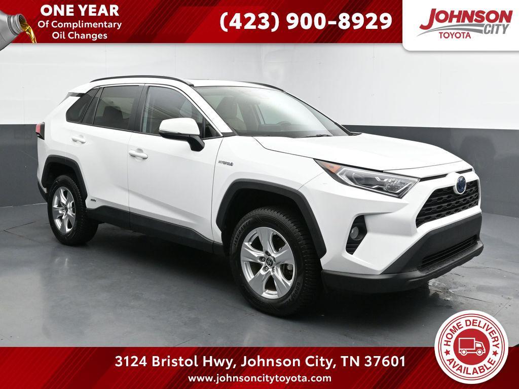 used 2021 Toyota RAV4 Hybrid car, priced at $25,701