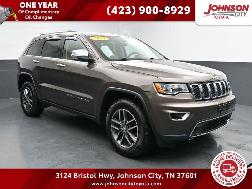 used 2018 Jeep Grand Cherokee car, priced at $20,806