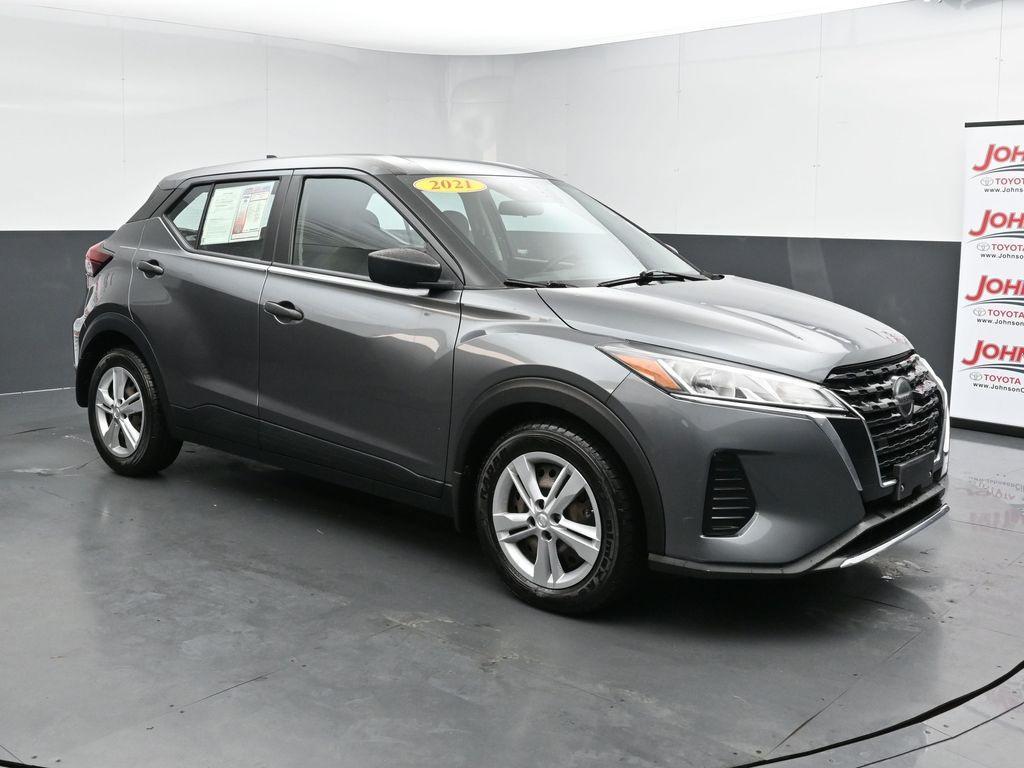 used 2021 Nissan Kicks car, priced at $15,700
