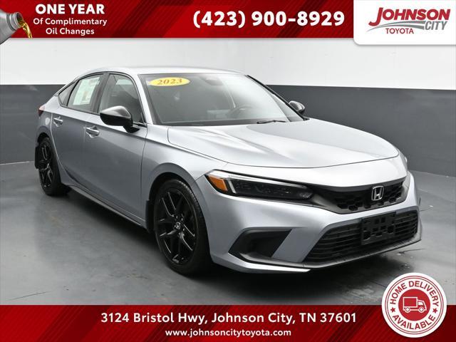 used 2023 Honda Civic car, priced at $26,593