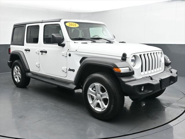 used 2021 Jeep Wrangler Unlimited car, priced at $28,577