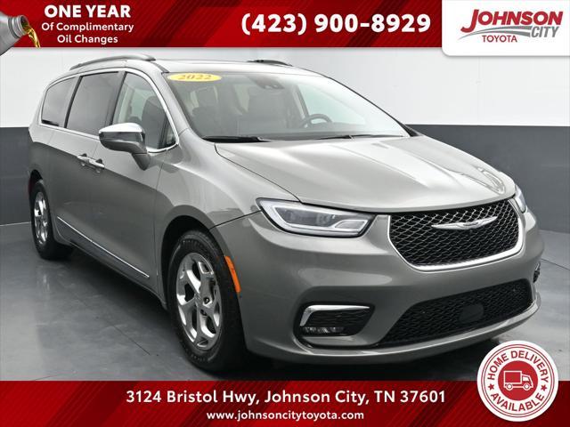 used 2022 Chrysler Pacifica car, priced at $24,616