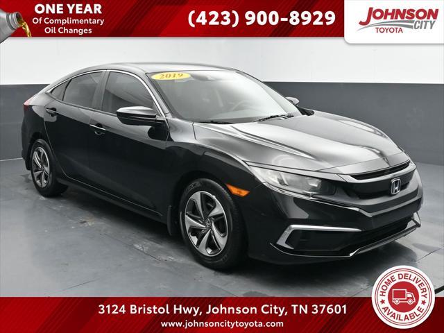 used 2019 Honda Civic car, priced at $18,304