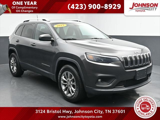 used 2019 Jeep Cherokee car, priced at $15,863