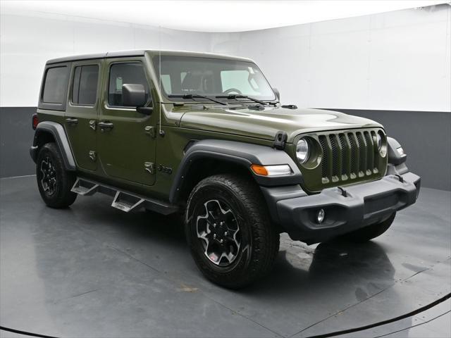 used 2021 Jeep Wrangler Unlimited car, priced at $22,752