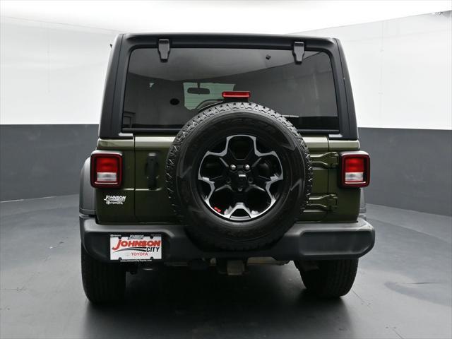 used 2021 Jeep Wrangler Unlimited car, priced at $22,752