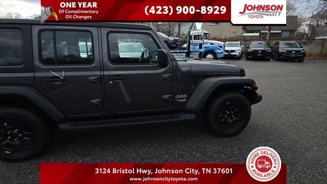 used 2021 Jeep Wrangler Unlimited car, priced at $28,884