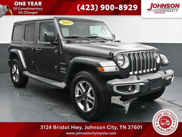 used 2019 Jeep Wrangler Unlimited car, priced at $24,318