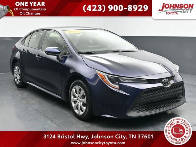 used 2021 Toyota Corolla car, priced at $19,017