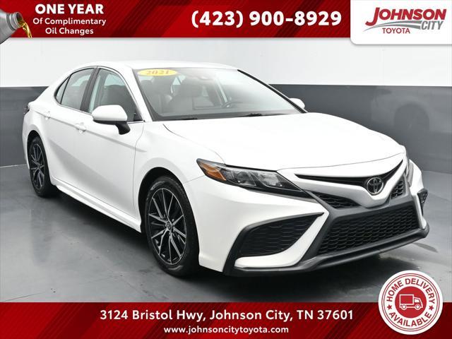 used 2021 Toyota Camry car, priced at $21,343