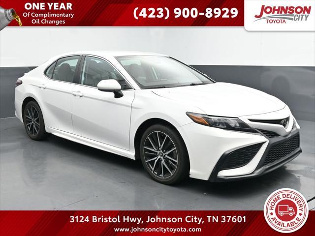 used 2021 Toyota Camry car, priced at $24,437