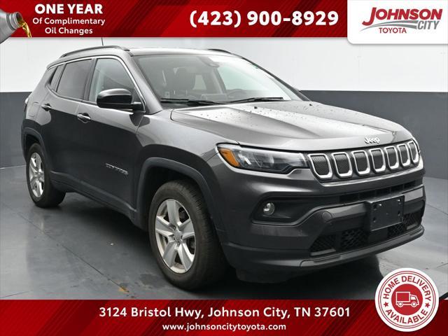 used 2022 Jeep Compass car, priced at $20,315