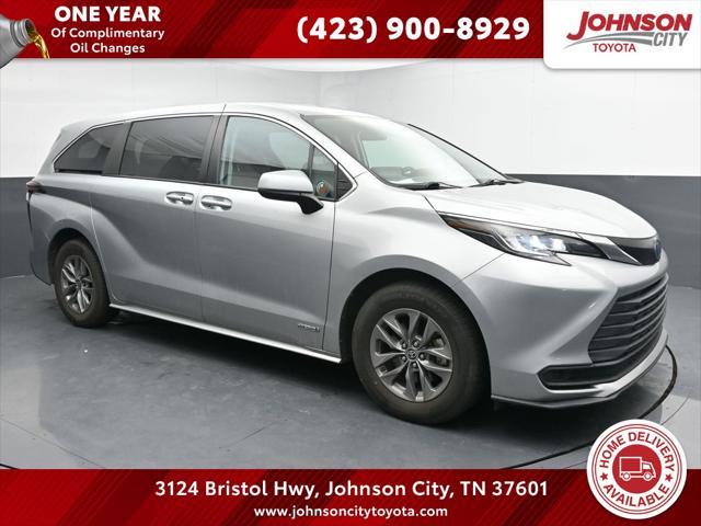 used 2021 Toyota Sienna car, priced at $28,623