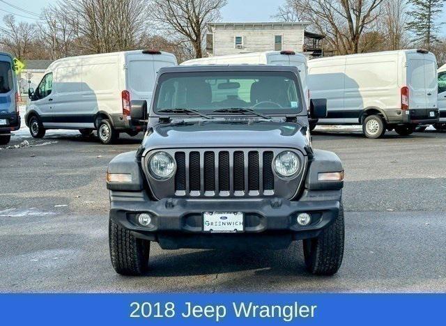 used 2018 Jeep Wrangler Unlimited car, priced at $25,007