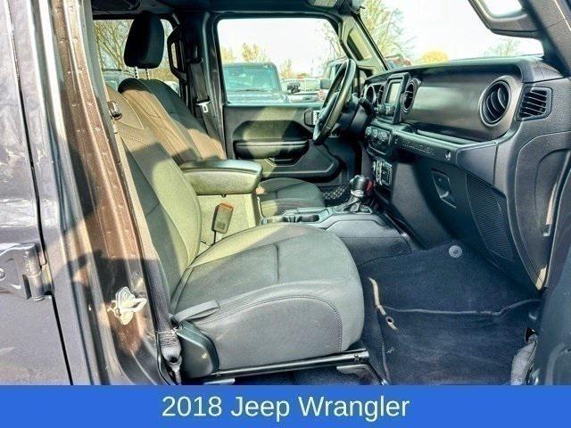 used 2018 Jeep Wrangler Unlimited car, priced at $25,007