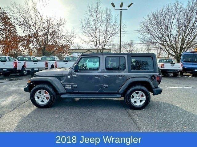 used 2018 Jeep Wrangler Unlimited car, priced at $25,007