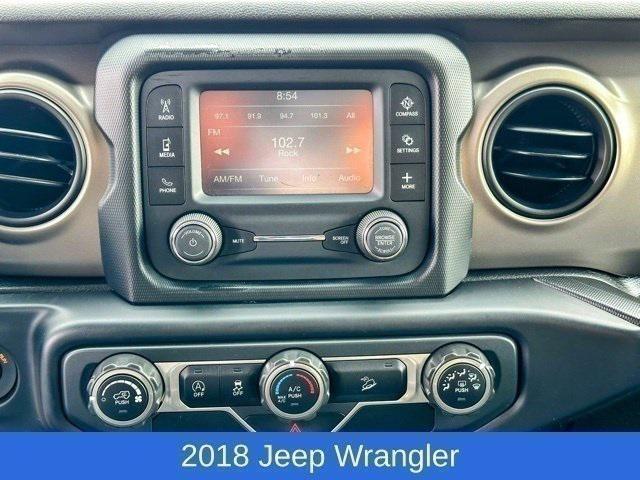 used 2018 Jeep Wrangler Unlimited car, priced at $25,007