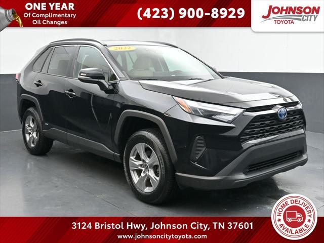 used 2022 Toyota RAV4 Hybrid car, priced at $25,385