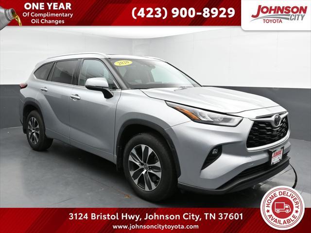 used 2020 Toyota Highlander car, priced at $31,892