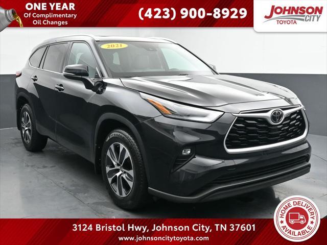 used 2021 Toyota Highlander car, priced at $32,715